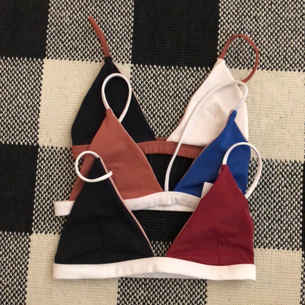 OLYMPIA ACTIVEWEAR TOP-BLACK&MAROON